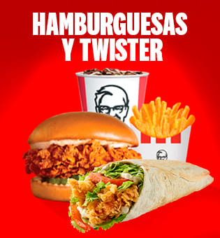 HAMBURGUESAS Y TWISTER