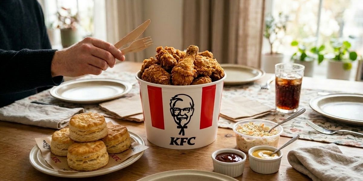 La combinación perfecta: Pollo frito y maratones de series