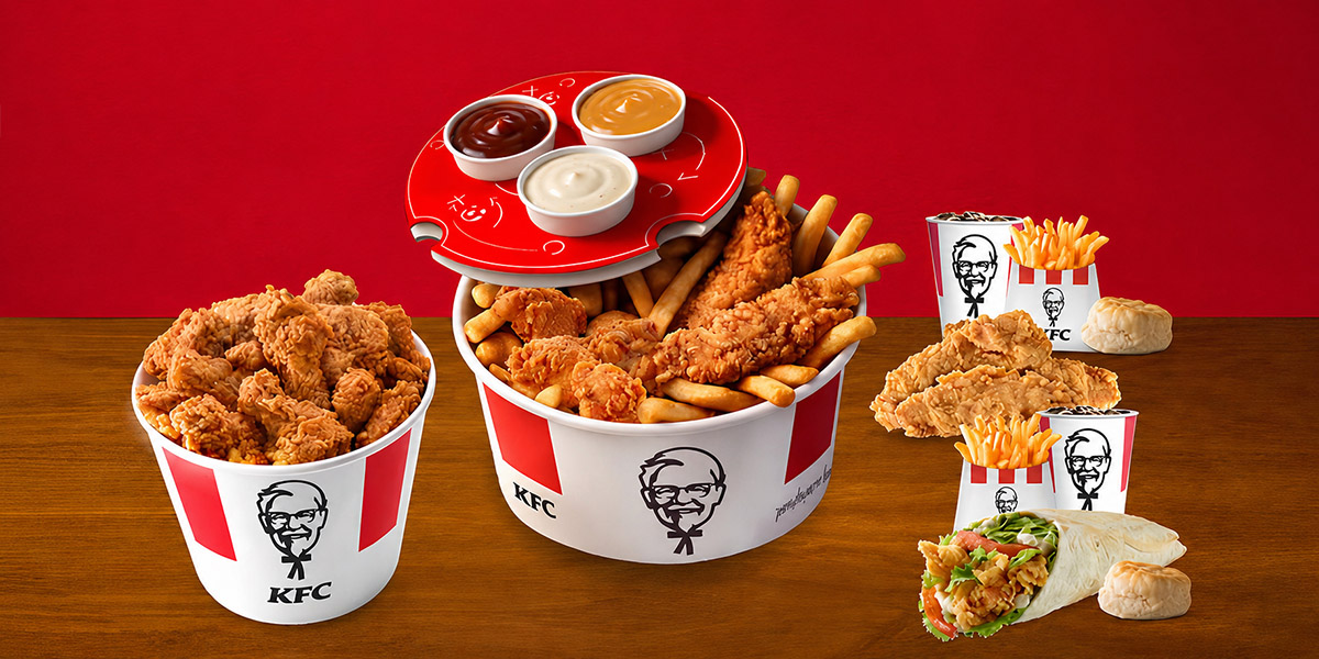 Los combos de pollo frito más completos para compartir en familia