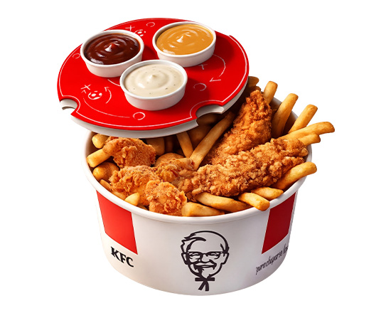 DUNK IT BUCKET STRIPS.