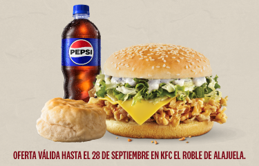 CRISPY RANCH, BISCUIT, BEBIDA.